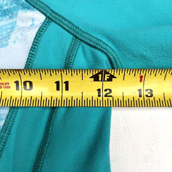 Ivivva by Lululemon Perfect Your Practice Full Zip Jacket Sz 8 -Girl M Turquoise - Picture 9 of 9